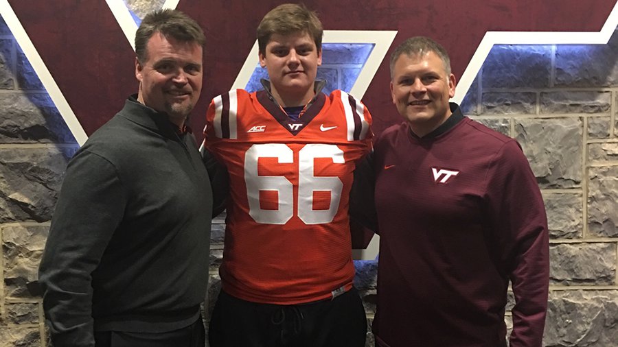 Size and agility make Rafferty a top flight offensive line target for Virginia Tech The Key Play